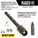 thumbnail image 3 of Set Impacto Klein Tools 32768 3en1 Flip SAE 516 14, 3 of 3