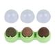 thumbnail image 1 of Juego De 3 Uds De Bolas De Hierba Gatera, Juguete Interactivo Ligero Para Gatos, Para Suelo De Pared, Verde, 1 of 5