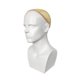 thumbnail image 4 of Cabeza De Maniquí Masculino Con Hombros, Bufandas, Modelo De Cabeza De Peluca, Soporte De Exhibición De Peluca Blanco, 4 of 5