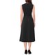 thumbnail image 3 of INSPIRE CHIC Vestido de Mujer sin Mangas Cuello Redondo Cintura Alta Línea A Vestidos de Oficina S Negro, 3 of 6