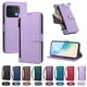 thumbnail image 4 of Funda con Billetera para [OnePlus 10 Pro 5G] con Bolsillo Zipper y Tarjetero Morado claro, 4 of 6