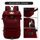 thumbnail image 5 of Mochila JYColofex impermeable y ligera 30 x 23 x 51 cm con compartimento para zapatos, 5 of 9
