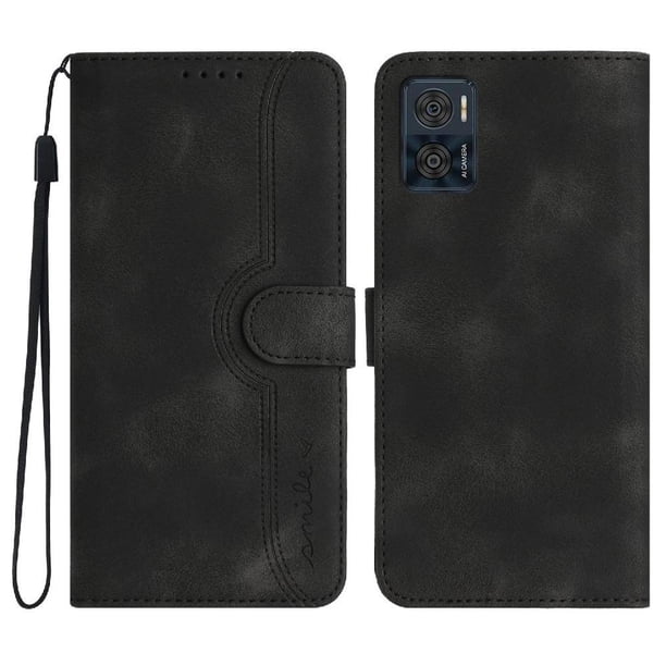 Funda FOXDOCK para Motorola Moto E22 -Diseño elegante,Ideal para hombres y mujeres