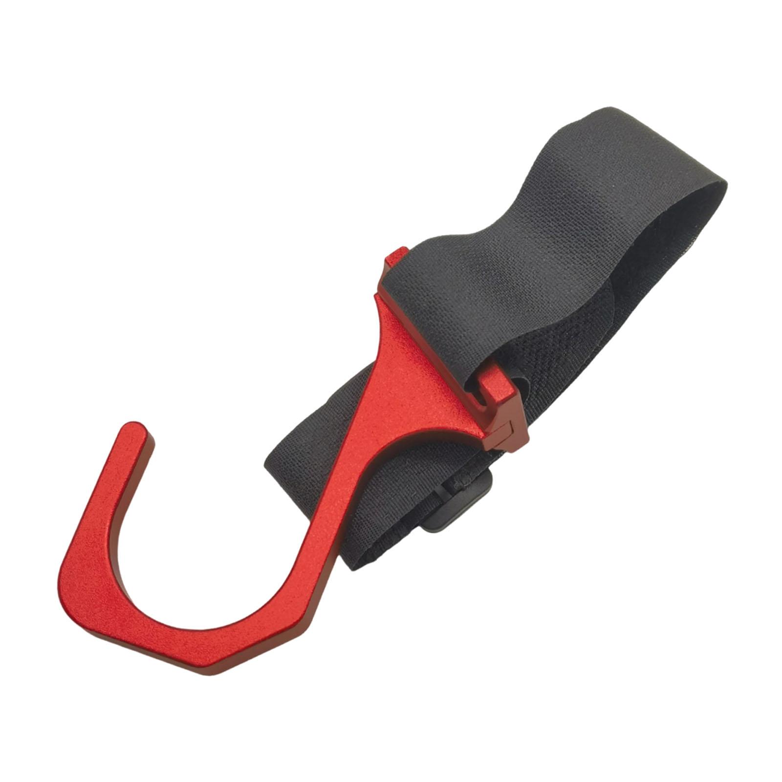 Ioensy - Gancho Para Volante Gancho De Aleación De Aluminio Para Colgar Accesorio Para Colgar Automotriz Rojo