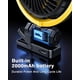 thumbnail image 4 of Ventilador De Clip Para Auto Para Visera Y Manija 2000 Mah Amarillo, 4 of 9
