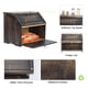 thumbnail image 4 of Panera HOMEKOKO de madera de bambú de doble capa de gran capacidad, 4 of 7