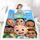 thumbnail image 5 of Cocomelon anti-pilling, suave, ligera, esponjosa y acogedora de lujo para hogar y cocina – Perfecta para niños y adultos,120X150cm, 5 of 6
