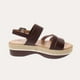 thumbnail image 4 of Sandalia Chocolate Vía Franca, 4 of 5