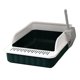 thumbnail image 2 of Bandeja De Arena Para Mascotas Orinal Inodoro Caja De Arena Para Gatos De Cara Alta Para Animales Pequeños Verde Oscuro Blanco, 2 of 5