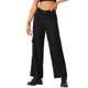 thumbnail image 1 of Pantalones Cargo de Mujer DARING DIVA de Cintura Media Holgados de Pierna Ancha Y2K Pantalones Casuales con Bolsillos S Negro, 1 of 6