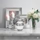 thumbnail image 5 of Urna Trupoint Memorials Pearl Pequeña para Recuerdos Blanca con Plata, 5 of 7