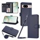 thumbnail image 1 of Funda Cartera para Google Pixel 8 con Bolsillo para Billetes, Azul, 1 of 6