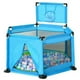 thumbnail image 1 of Corral Para Bebe Con Seguridad Pelotas Y Aro De Basquet, 1 of 3