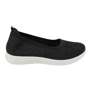 Zapatilla New Walk Slip On Confort Negra