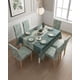thumbnail image 2 of Set Comedor 6 Personas Mantel Antimanchas Y Fundas De Silla, 2 of 5