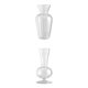 thumbnail image 1 of 2pcs Jarrones De Flores De Vidrio Transparente Tallo Planta Tarro Mesa Decoración De Exhibición Floral, 1 of 5