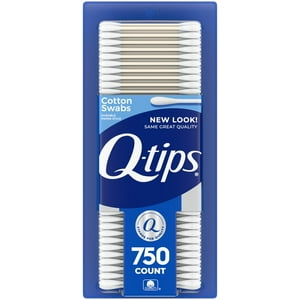 Q-Tips - Bastoncillos De Algodón Con Bastoncillos De Algodón Para Higiene Y Belleza, 750 Unidades