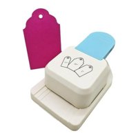 Perforador Diseño Etiqueta O Tag, 3 Tamaños. Creative Blanco