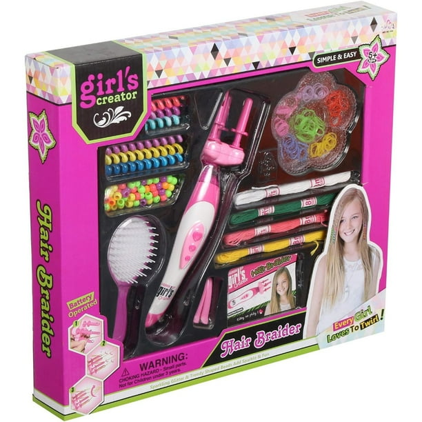 Trenzador de Cabello para Niñas con Accesorios Lider