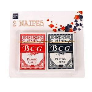 Homewell - Set 2 Barajas Naipe Inglés Cartas