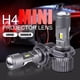 thumbnail image 2 of 2X RHD H4 9003 Bi-LED Proyector Lente Faro Retrofit Hi-Lo Bombilla 50000LM 100W, 2 of 5