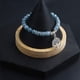 thumbnail image 5 of Pulsera de cuentas de chakras con jaspe turquesa y ágata tibetana del Árbol de la Vida | Juego de pulseras con dijes de playa - Ocean Jewelry…, 5 of 7