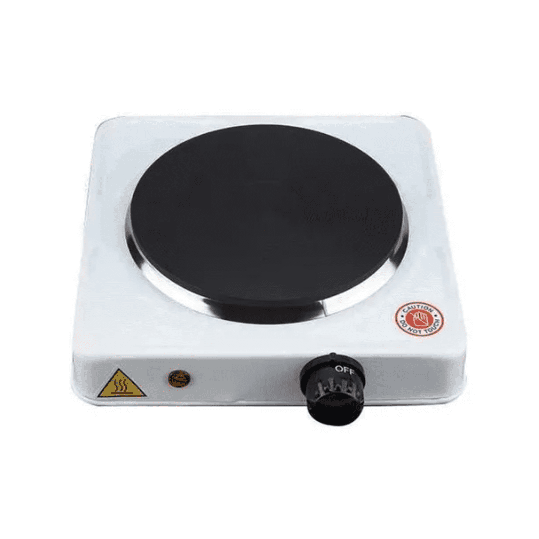 Hot Plate - Cocina Eléctrica Individual Portátil 1 Hornalla Blanca