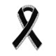 thumbnail image 1 of Broche Con Lazo Funerario, Accesorio De Vestimenta Para Eventos Funerarios Y Luto, Día Del Recuerdo, 1 of 5