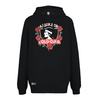 Polerón Street Machine Colo-Colo Urbano Hoodie Rosas Amor Eterno | Ccpoli2544Ne - Talla L