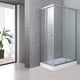 thumbnail image 1 of Shower Rectangular Lens Vidrios Transparentes 120x80cm (Incluye Receptáculo), 1 of 4