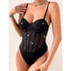 thumbnail image 1 of Body Mujer Tirantes Tipo Corsét Sujetador Sexy Brillos Moda 9008, 1 of 4