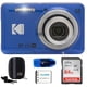 thumbnail image 1 of Cámara digital KODAK Pixpro FZ55 con tarjeta de memoria SDXC de 64 GB, azul, 1 of 8