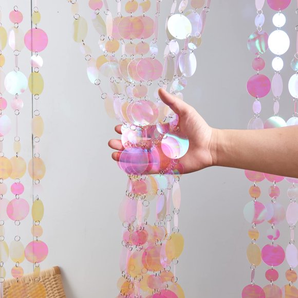 Guirnalda treknature de 1 m Rosa, paquete de 20, instalación fácil