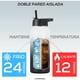 thumbnail image 4 of Pack 2 Termo Acero Inoxidable 1lt Hyperhike + 6 Tapas Blanco / Blanco, 4 of 8