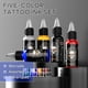thumbnail image 2 of Tinta para tatuajes Vidattx Poseidon 30 ml, 5 colores, vegana y orgánica, 2 of 6