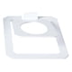 thumbnail image 2 of Soporte para altavoz de escritorio, soporte para Monitor de estudio, accesorios universales de Metal inclinado, soporte estable, elevador externo para blanco, 2 of 5