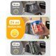 thumbnail image 5 of Contenedores de almacenamiento para congelador BiuLeon, paquete de 6 unidades, 700 ml, parte superior torcida, 5 of 8