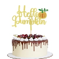 Suministros Para Decoración De Tartas Yqlxdhbd Hello Pumpkin Para Fiesta De Cumpleaños