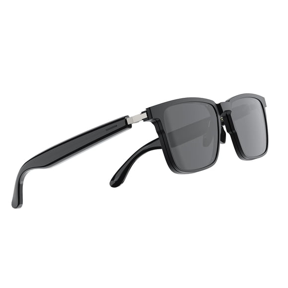 Gafas inteligentes AUSSIY Bluetooth de oído abierto con clip polarizado