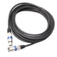 thumbnail image 1 of xlr macho a hembra cable de audio para mezclador de micrófono negro y azul 1 metro, 1 of 3