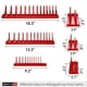 thumbnail image 5 of Juego de bandejas organizadoras de enchufes AIUITIO, 6 piezas, SAE y métricas rojo/negro, 5 of 8