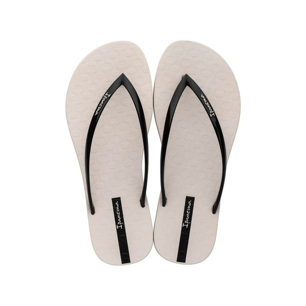 Sandalia Easy Print Beige/Negro Ipanema