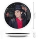 thumbnail image 2 of MICHAEL JACKSON Plato decorativo de porcelana fina (bone china), plato decorativo de cerámica para hogar, oficina, soporte de pared, platos decorativos para dormitorio - 6 pulgadas (15 cm), 2 of 6