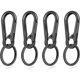 thumbnail image 1 of 4-Pack Small Keychain Rings, Metal Key Carabiner Clip, Mini E, 1 of 3