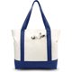 thumbnail image 1 of Bolso tote de lona TOPDesign 53 x 38 x 15 cm con bolsillo exterior, 1 of 7