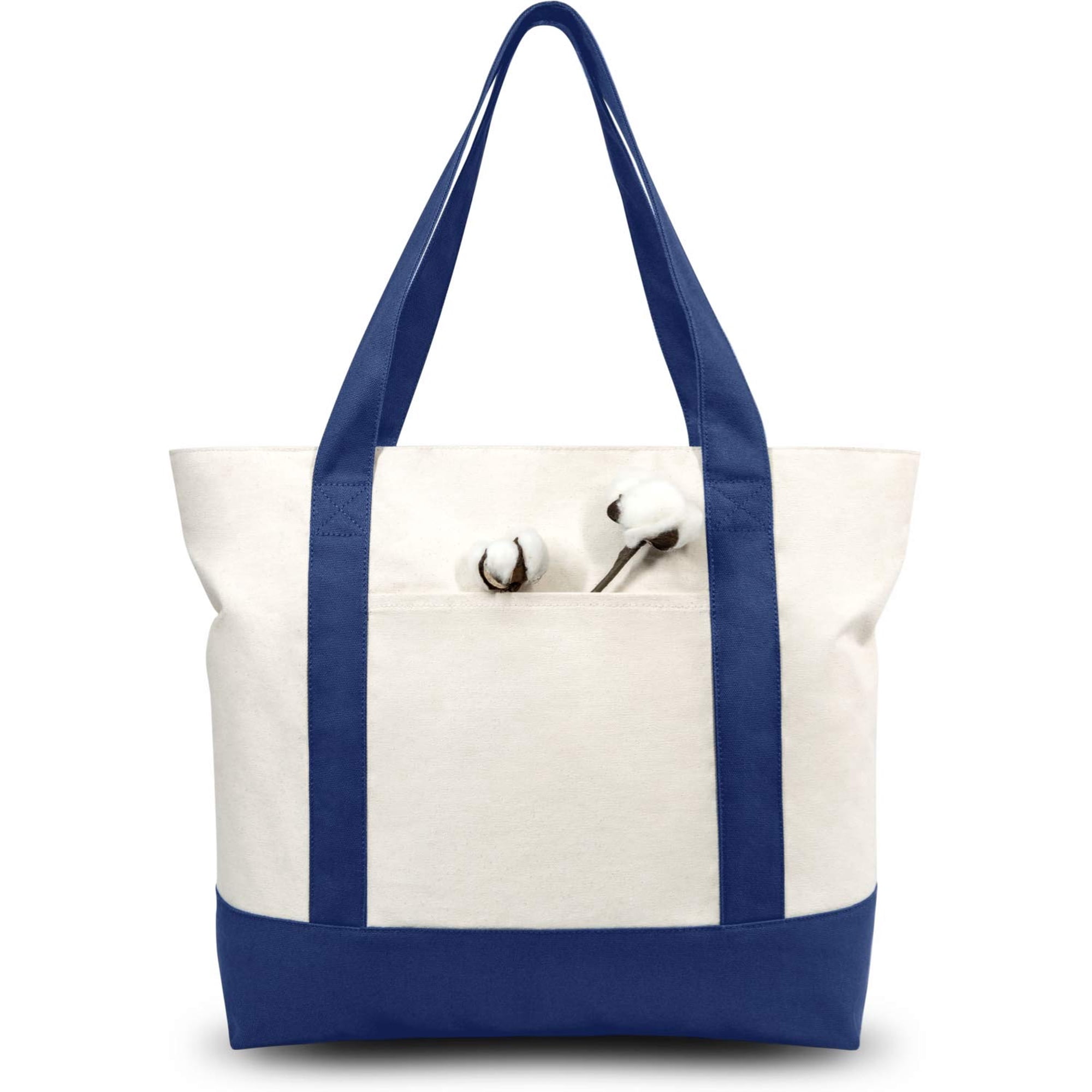 Bolso Tote De Lona Topdesign 53 X 38 X 15 Cm Con Bolsillo Exterior