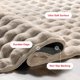 thumbnail image 5 of ALFOMBRA nuLOOM Jeni Beige de Cuadros Lavable 152 cm × 244 cm, 5 of 9