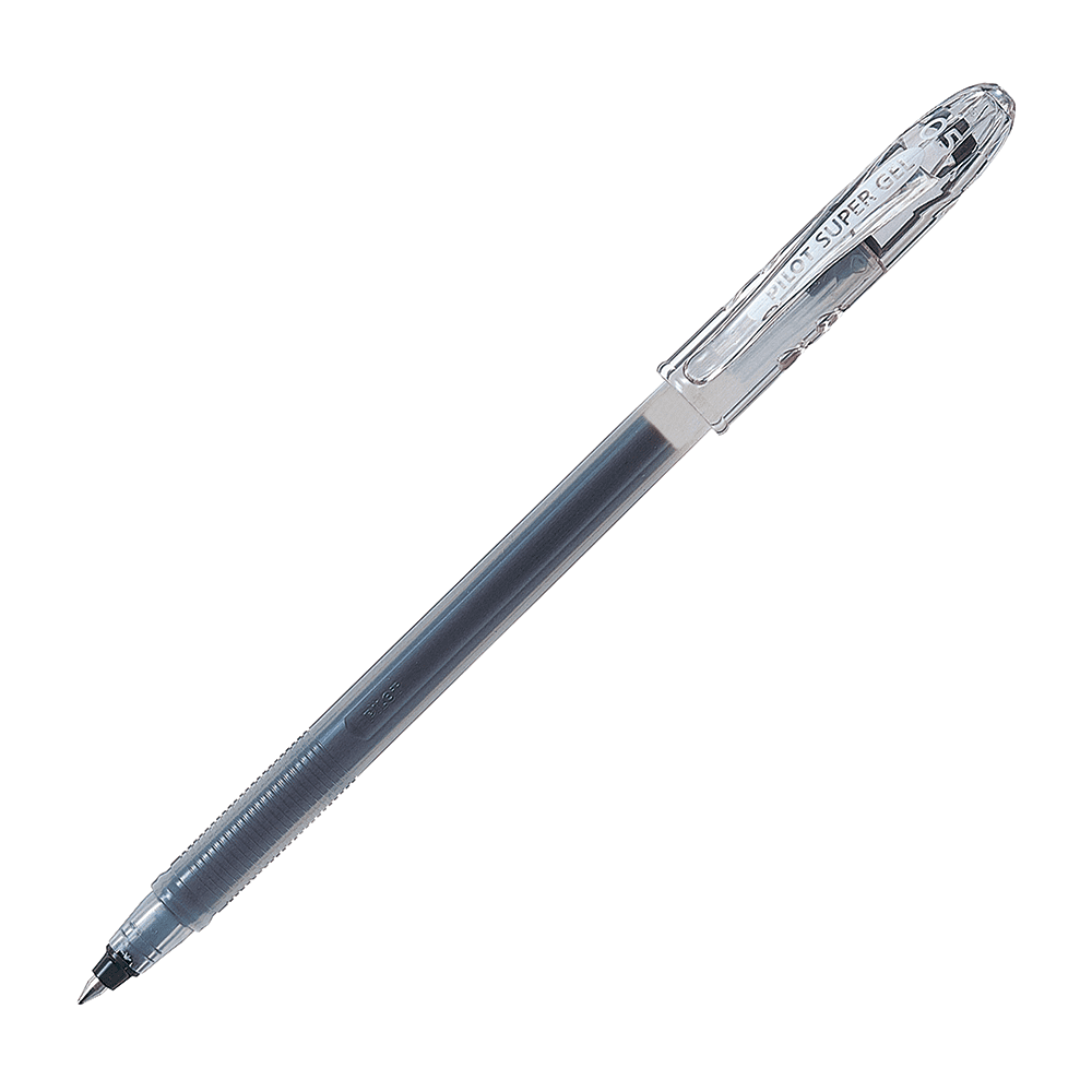 Pilot - 12 Un. Lapiz Super Gel 0.5 Mm. Negro
