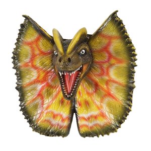 Bothyi - Cabeza De Dilophosaurus Para Colgar En La Pared, Accesorios De Escultura, Arte Para Bar, Jardín, Halloween