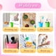 thumbnail image 4 of Juego de 8 vasos de plástico (8 oz) - Apto para microondas, lavavajillas y congelador - Vasos de plástico irrompibles y livianos - Úselos para jugos, agua y más, 4 of 8